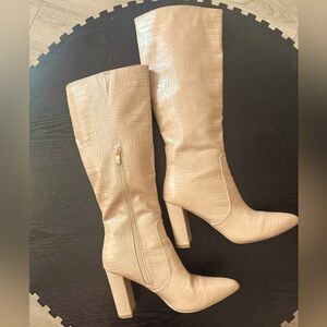Vintage Tan Knee-High Boots